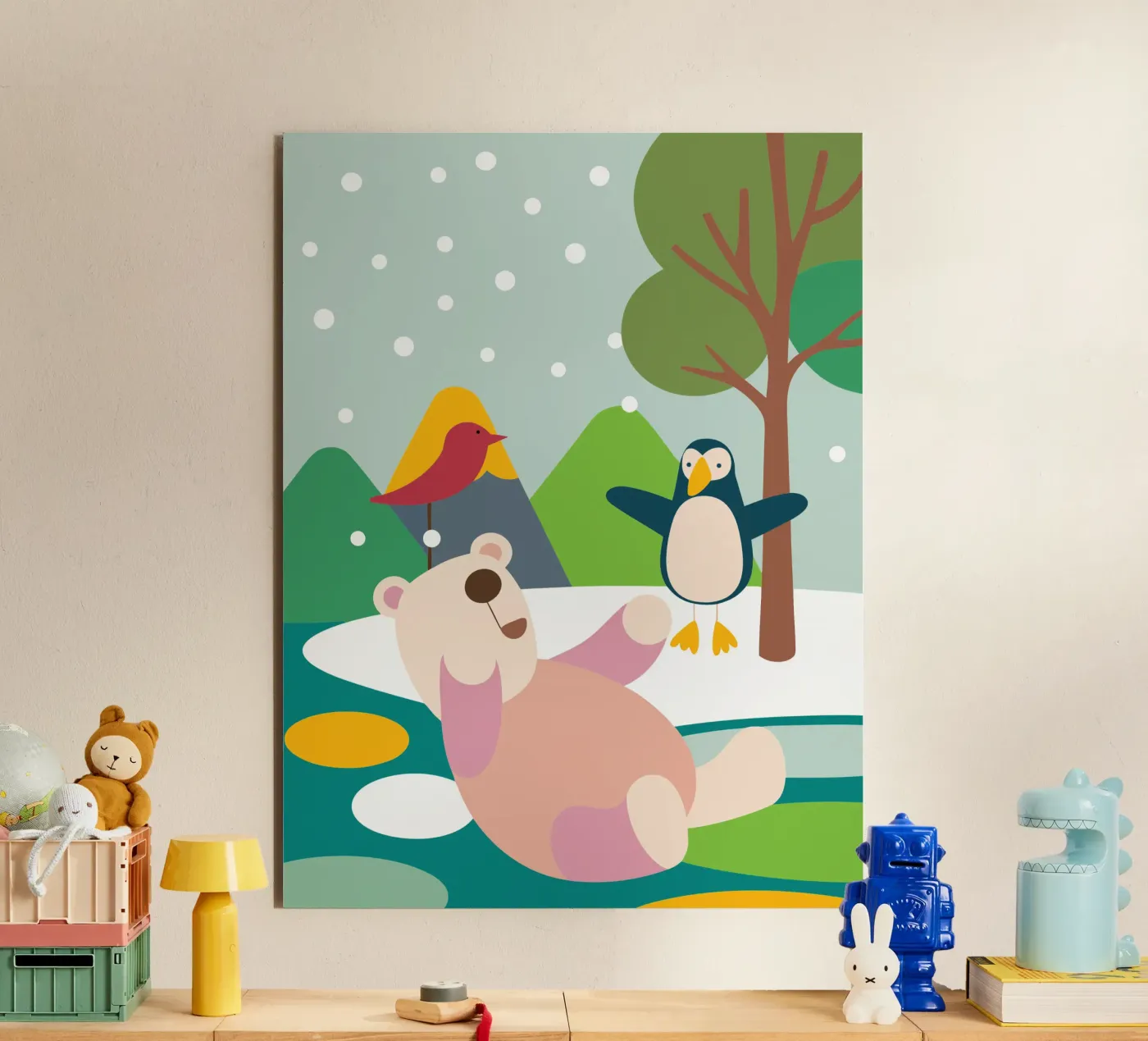 Bears and Penguins pannello forex da CUTE ANIMALS