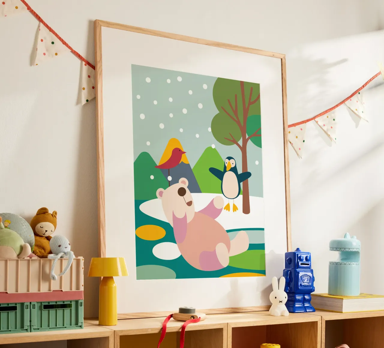 Orsi e pinguini poster da CUTE ANIMALS