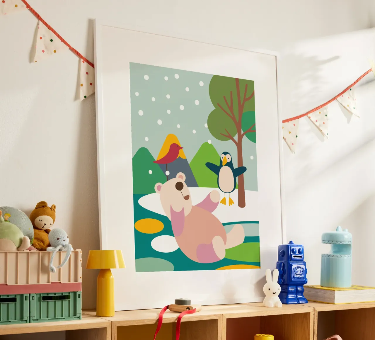Orsi e pinguini poster da CUTE ANIMALS