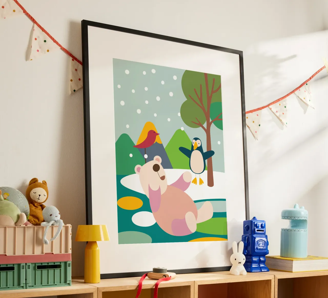 Orsi e pinguini poster da CUTE ANIMALS