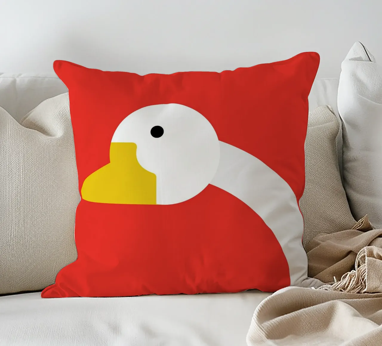 Anatra Bauhaus cuscino da Family Bauhaus Art