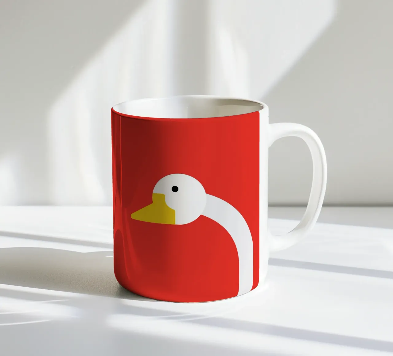 Anatra Bauhaus tazza in ceramica da Family Bauhaus Art