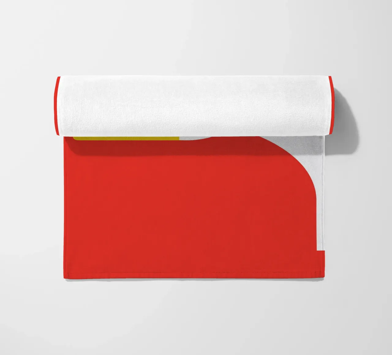 Duck Bauhaus beach towel by Family Bauhaus Art
