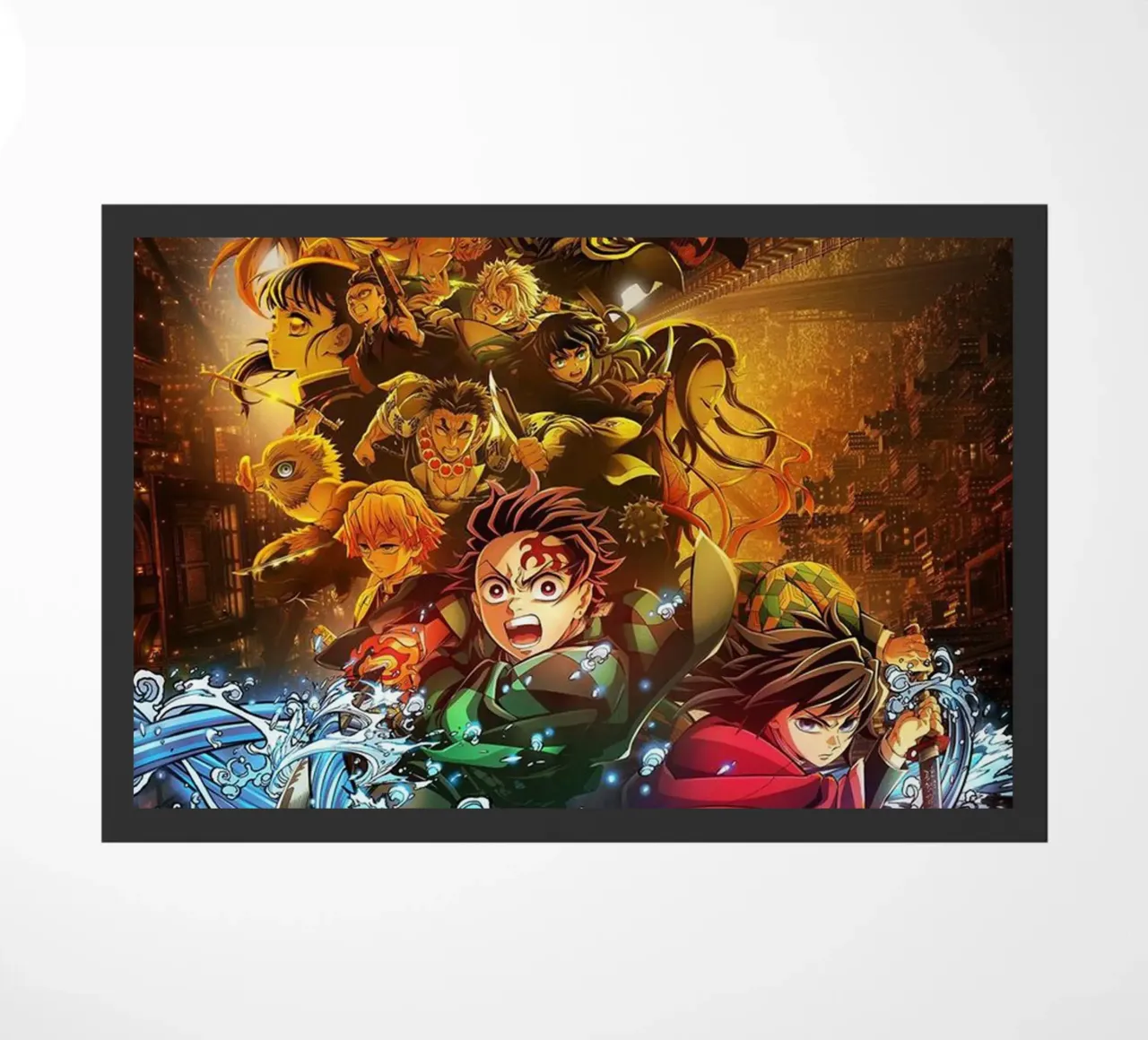 Viral Anime Movie doormat by Waylons Studio