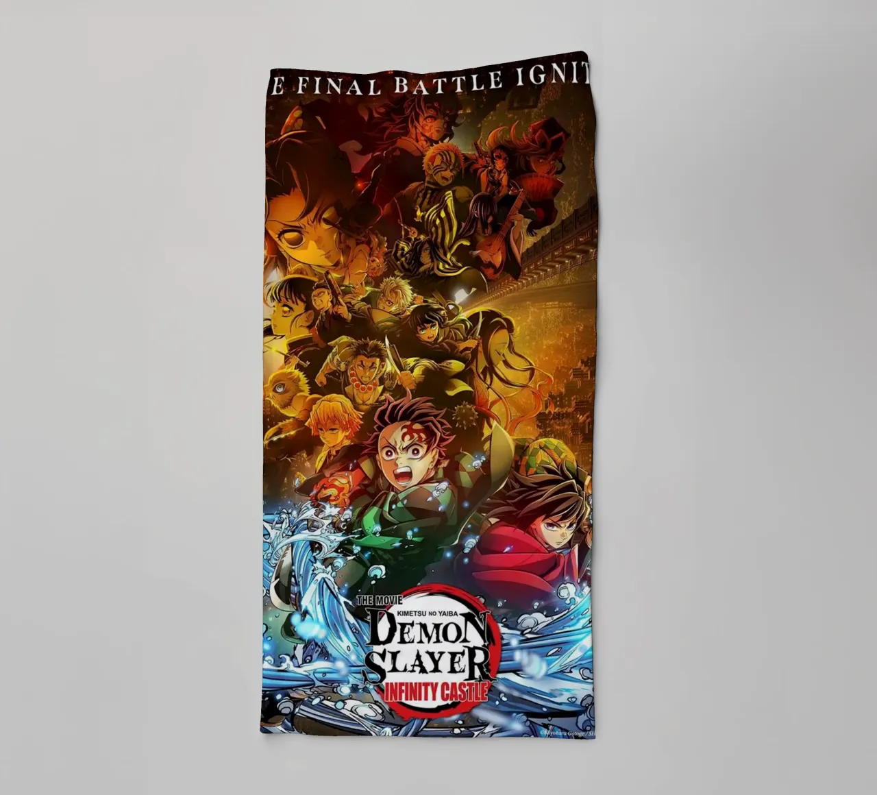 Viral Anime Movie towel by Waylons Studio