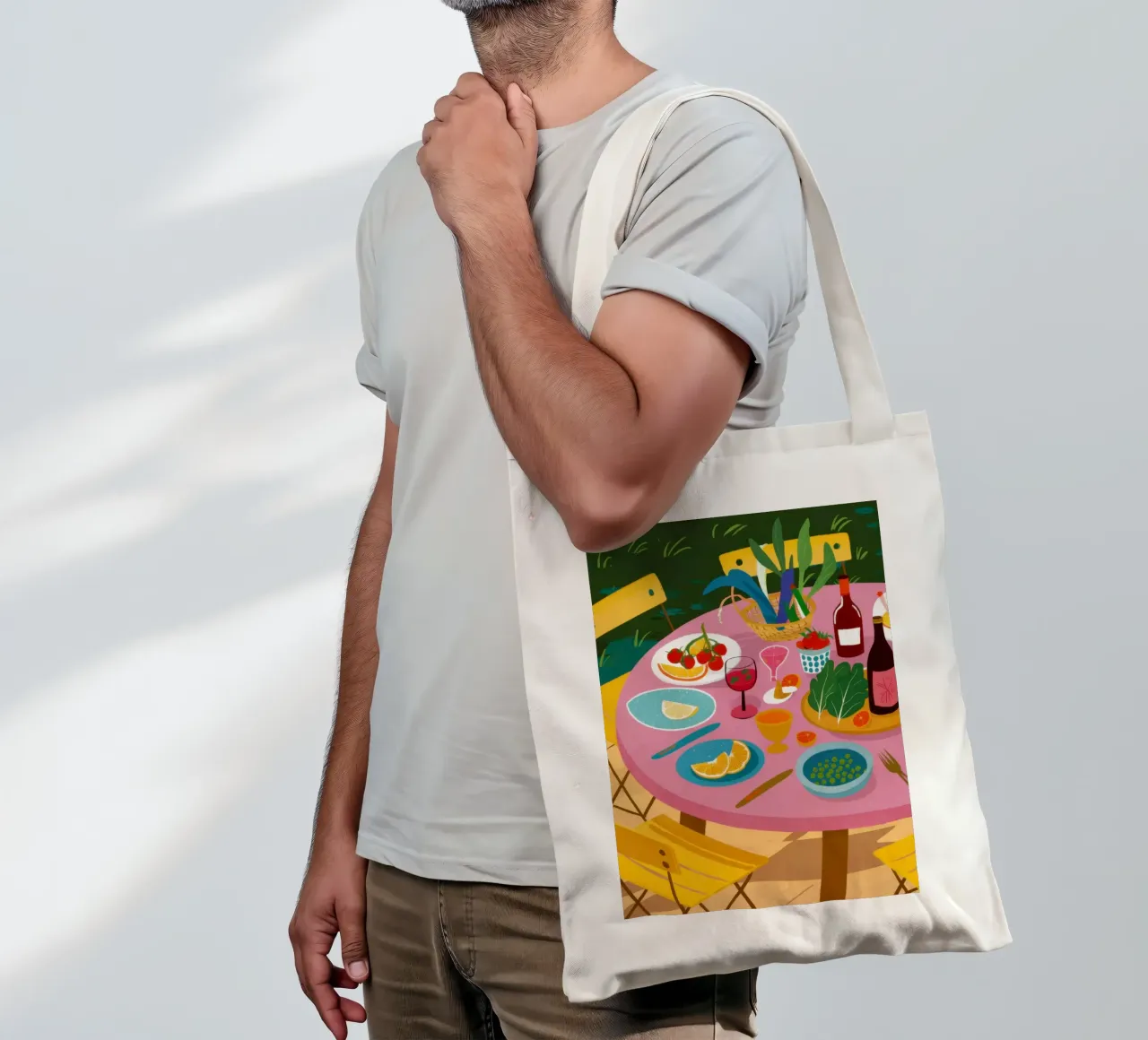 Picnic estivo diffuso borsa in juta da Flock Reverie