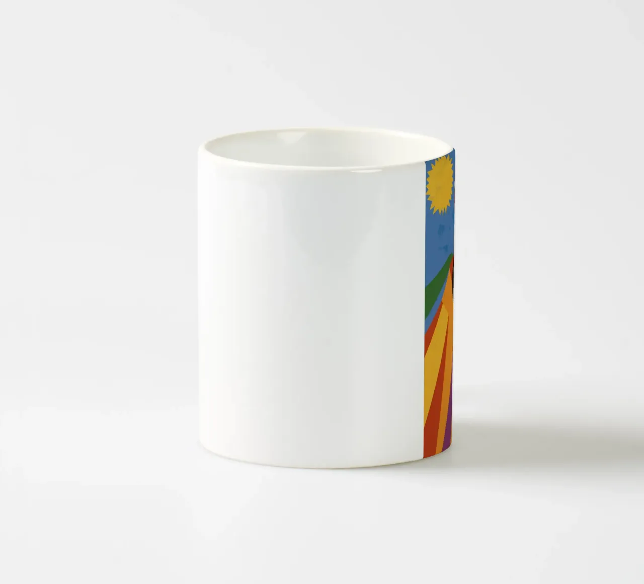 Regina con turbante regale tazza in ceramica da Flock Reverie