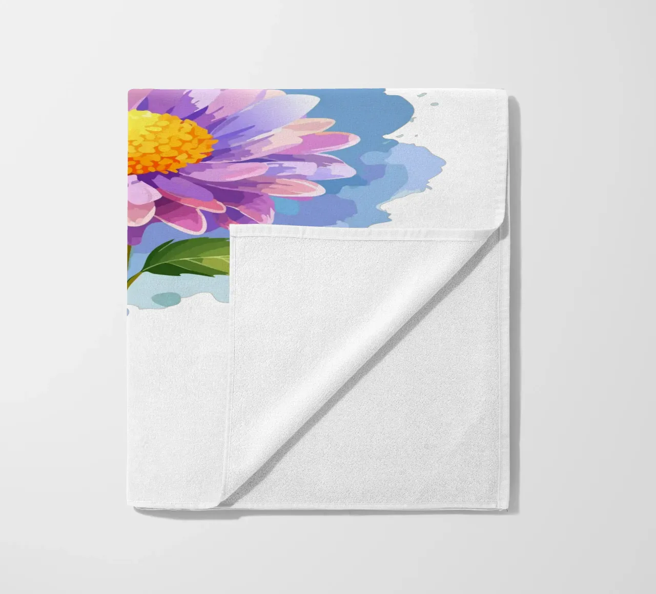 Fiore di nascita - Astro di settembre telo mare da Geburtsblume