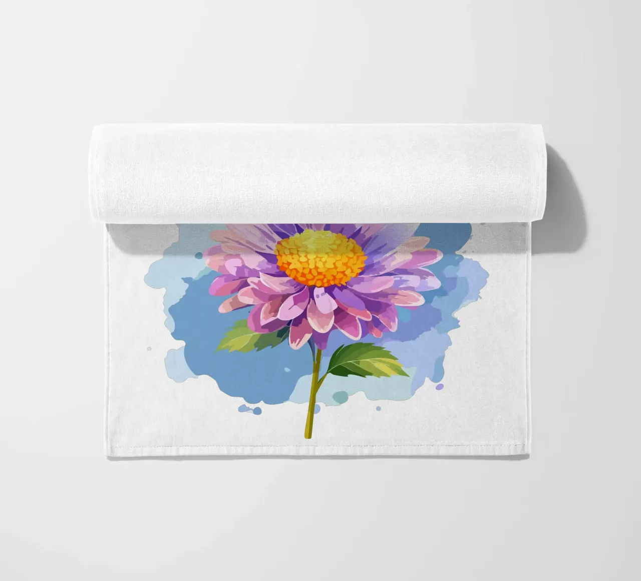 Fiore di nascita - Astro di settembre telo mare da Geburtsblume