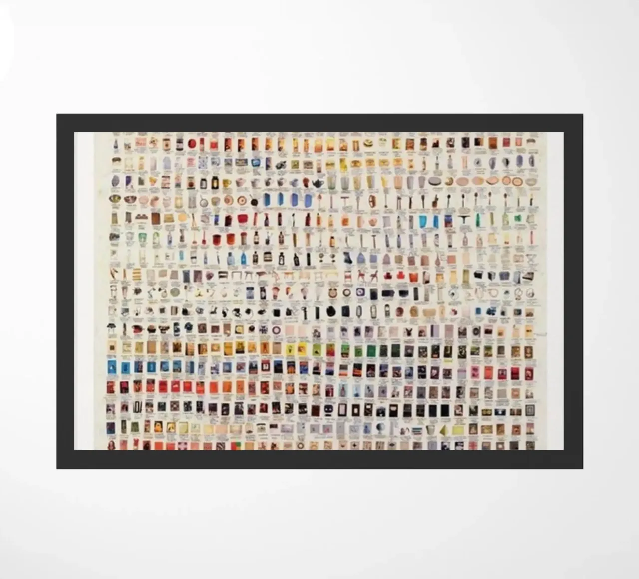 Everything colours doormat by withandname