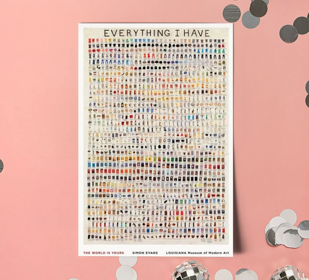 Alle kleuren stickervel van withandname