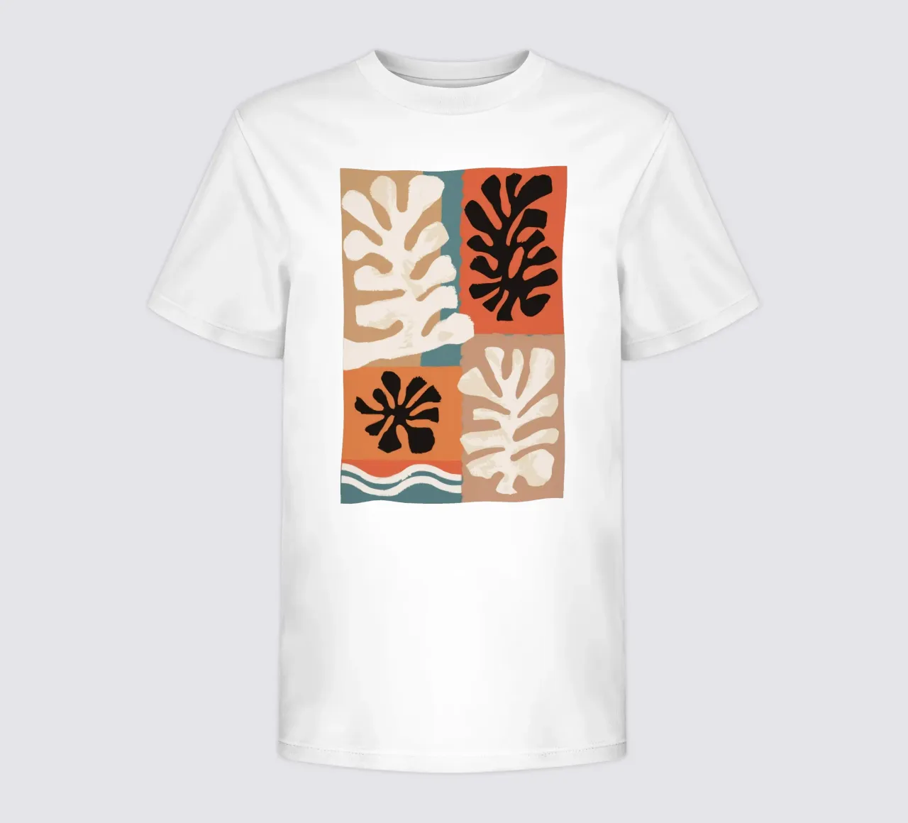 Maraoui Knipsel Quilt kinder t-shirt van Flock Reverie