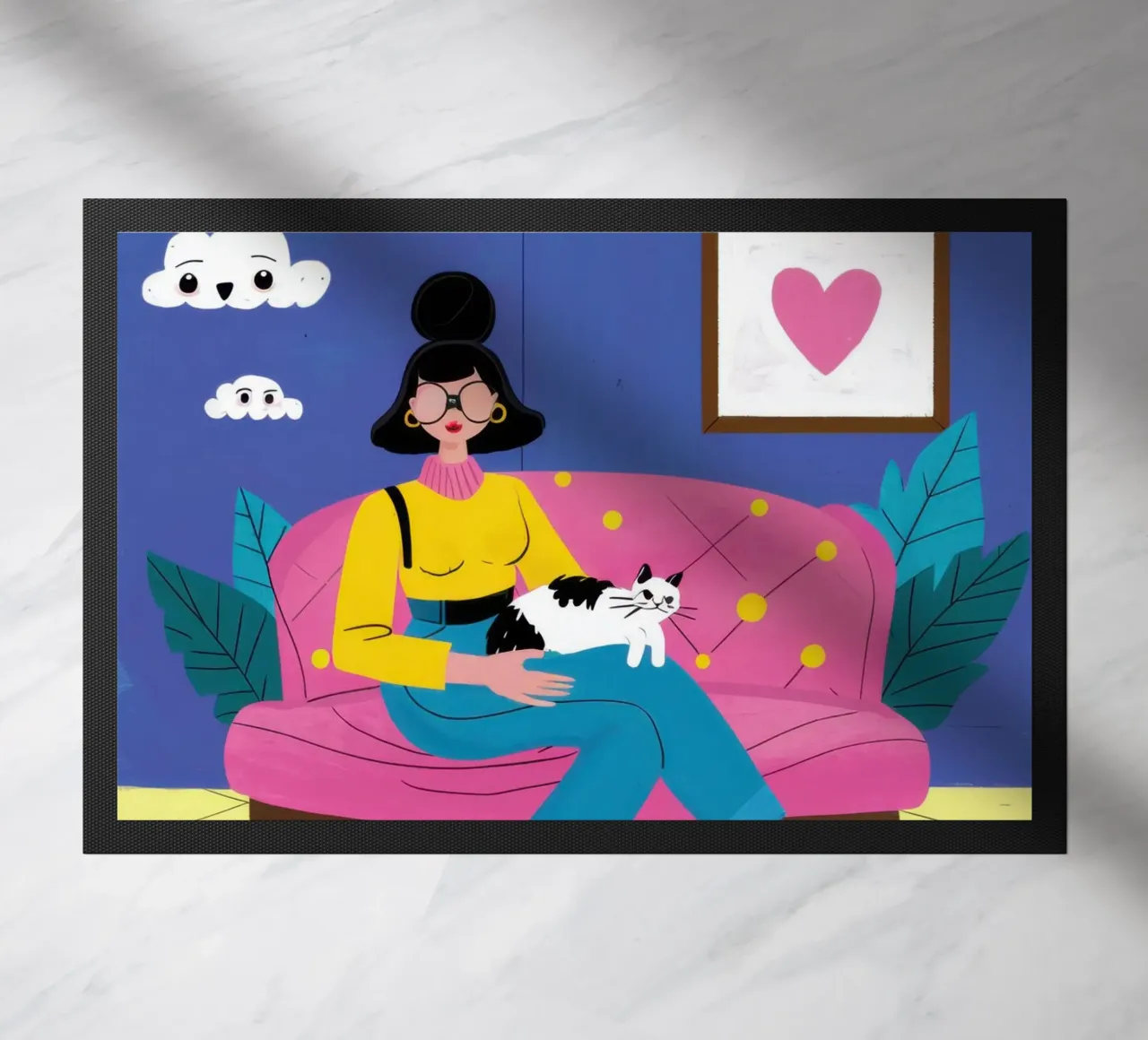 Divano per il sonno del cuore zerbino da Prism Ritual