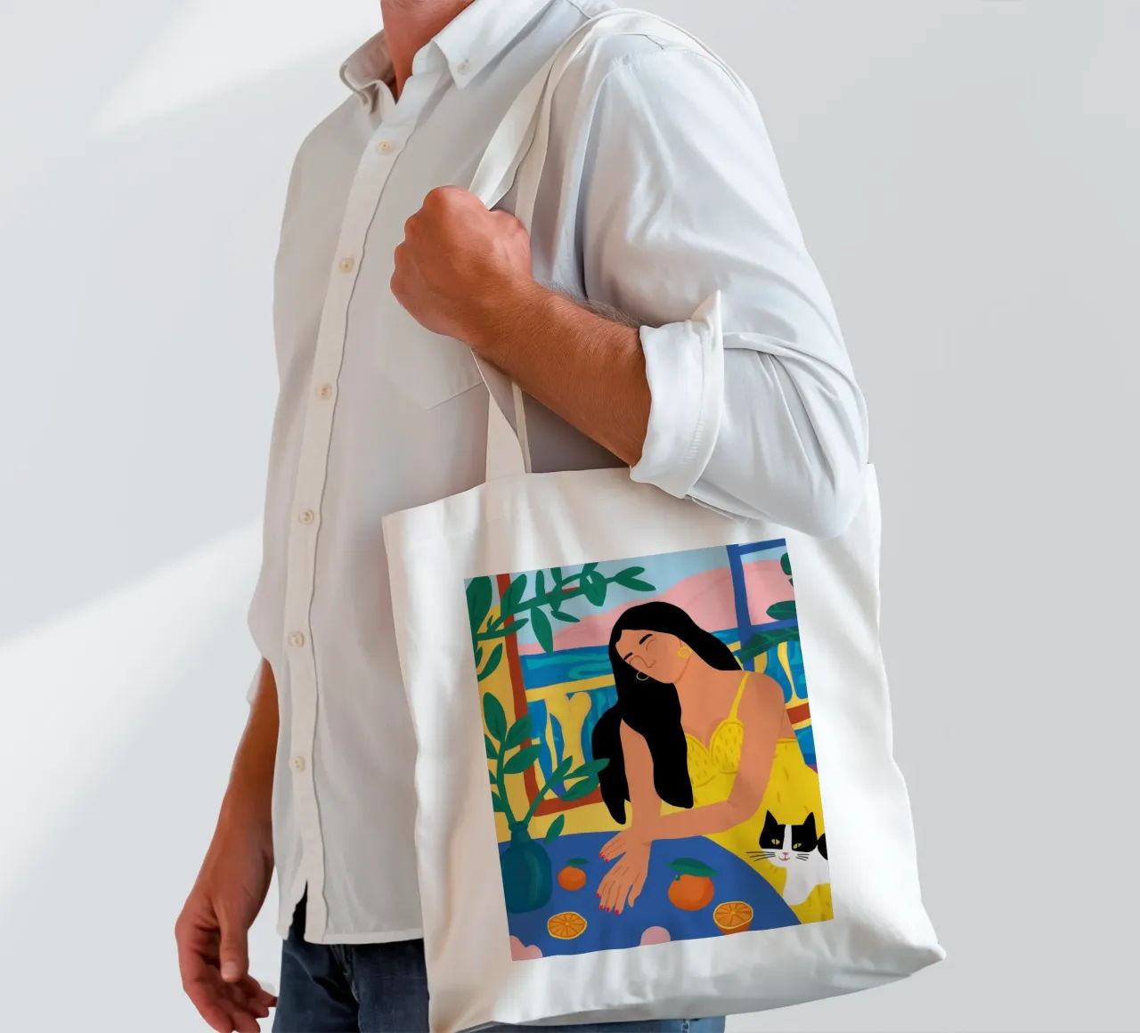 Sunbeam Verdant Repose borsa in juta da Prism Ritual