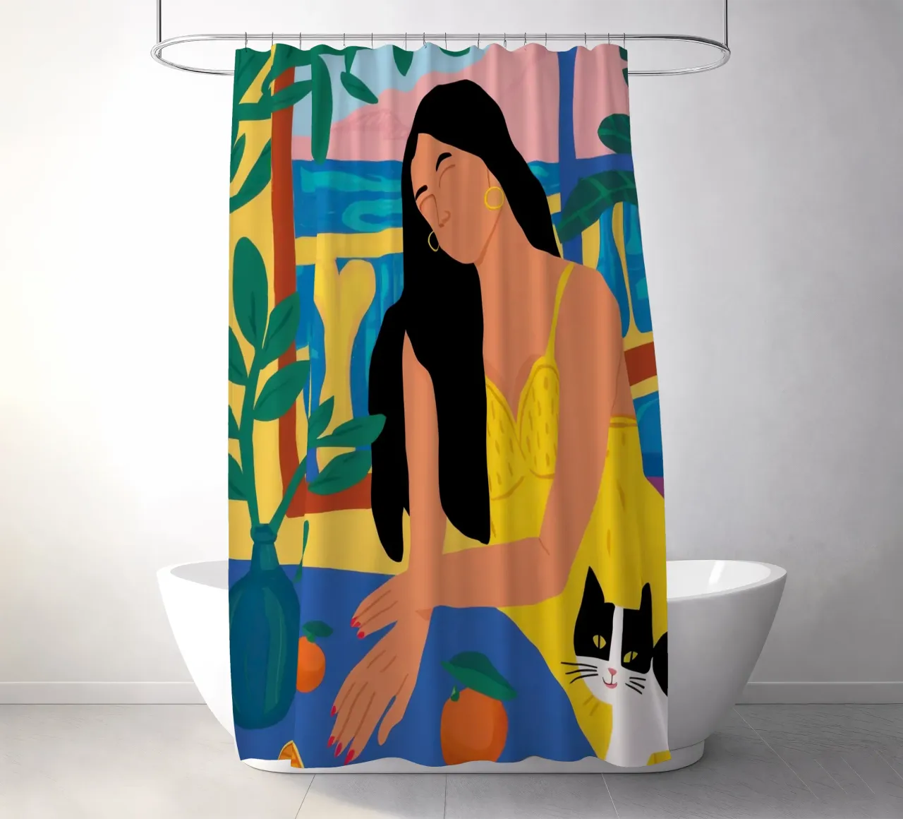 Sunbeam Verdant Repose tenda da doccia da Prism Ritual