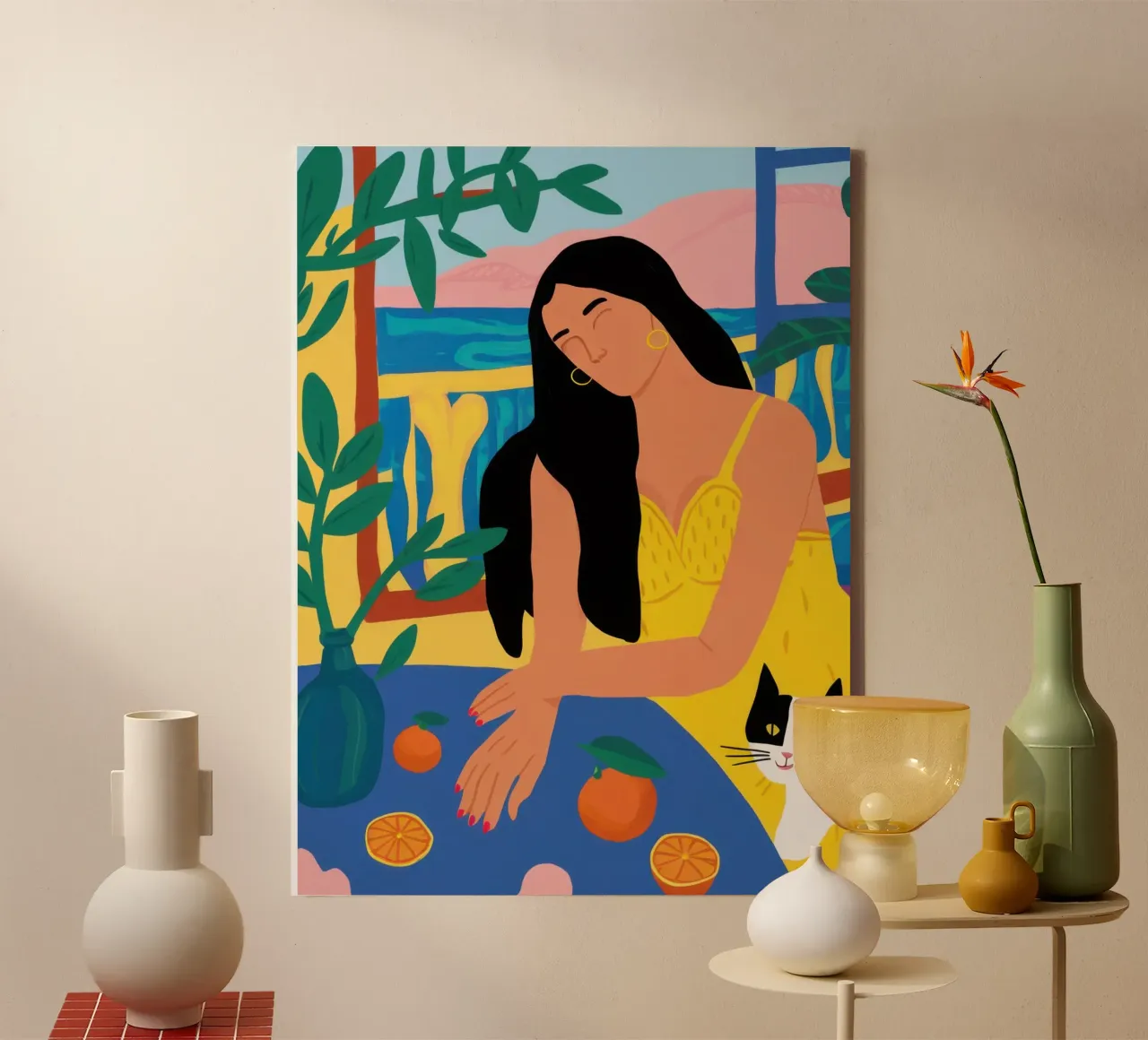 Sunbeam Verdant Repose canvas by Prism Ritual