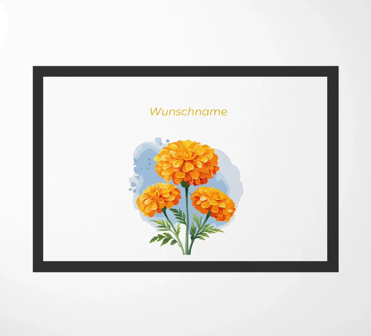 Fiore di nascita - Calendula di ottobre zerbino da Geburtsblume