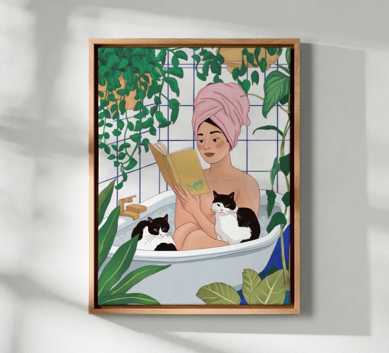 Asciugamano Turbante Compagno di bagno tela da Prism Ritual