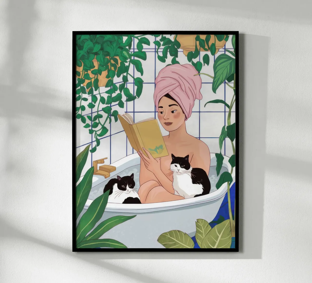 Asciugamano Turbante Compagno di bagno carta hahnemühle da Prism Ritual