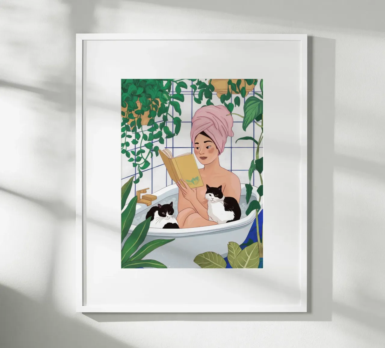 Asciugamano Turbante Compagno di bagno carta hahnemühle da Prism Ritual