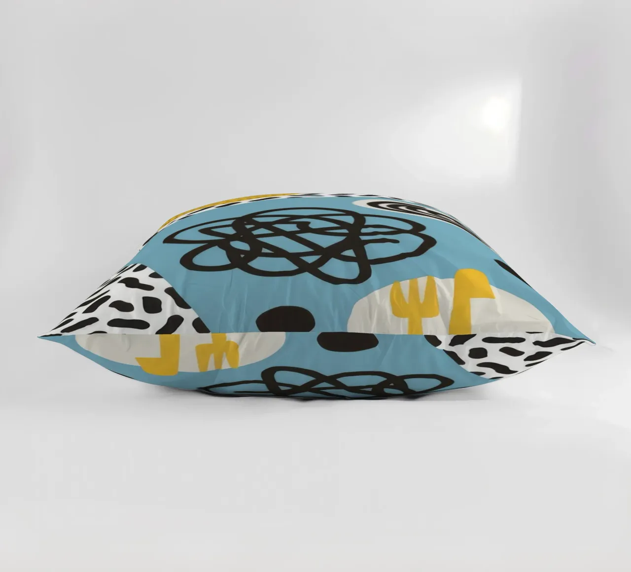 Astrazione in stile Memphis cuscino da Veil Maya