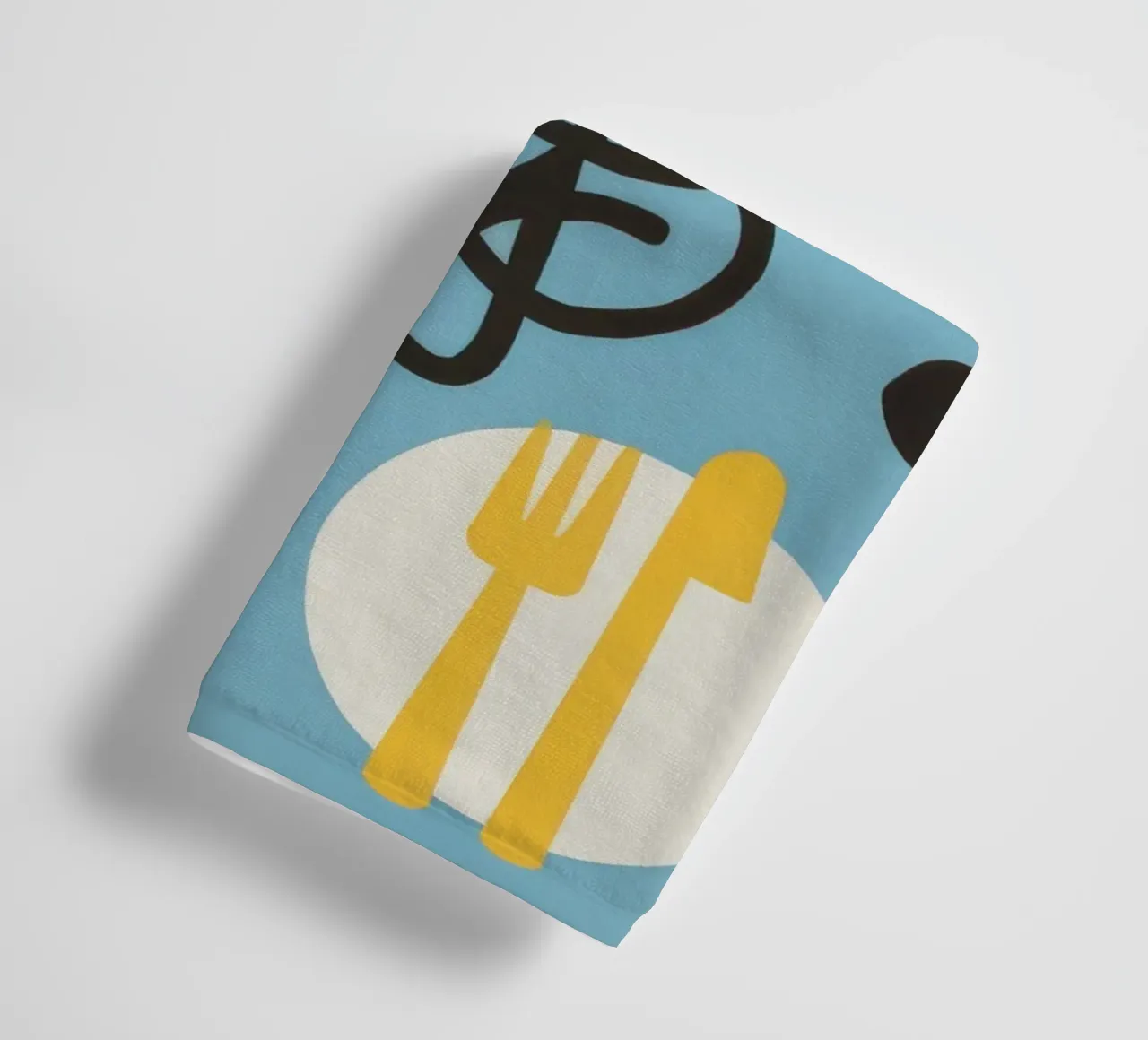 Memphis Style Abstraction towel by Veil Maya