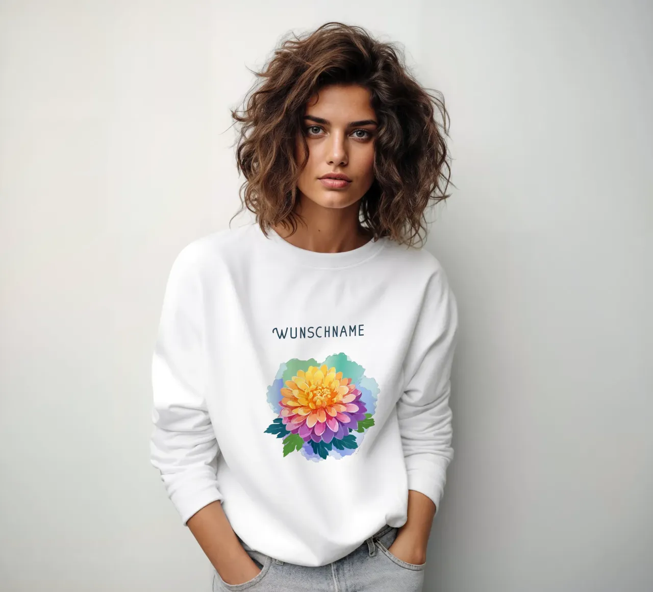Fiore di nascita - Crisantemo di novembre felpa da Geburtsblume