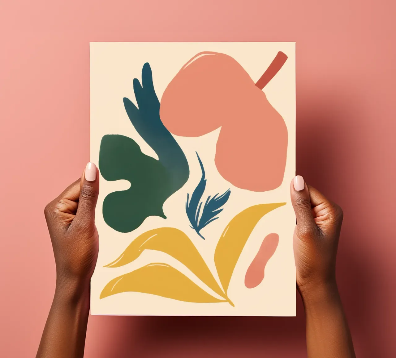 Organic Abstraction sticker sheet by Flock Reverie