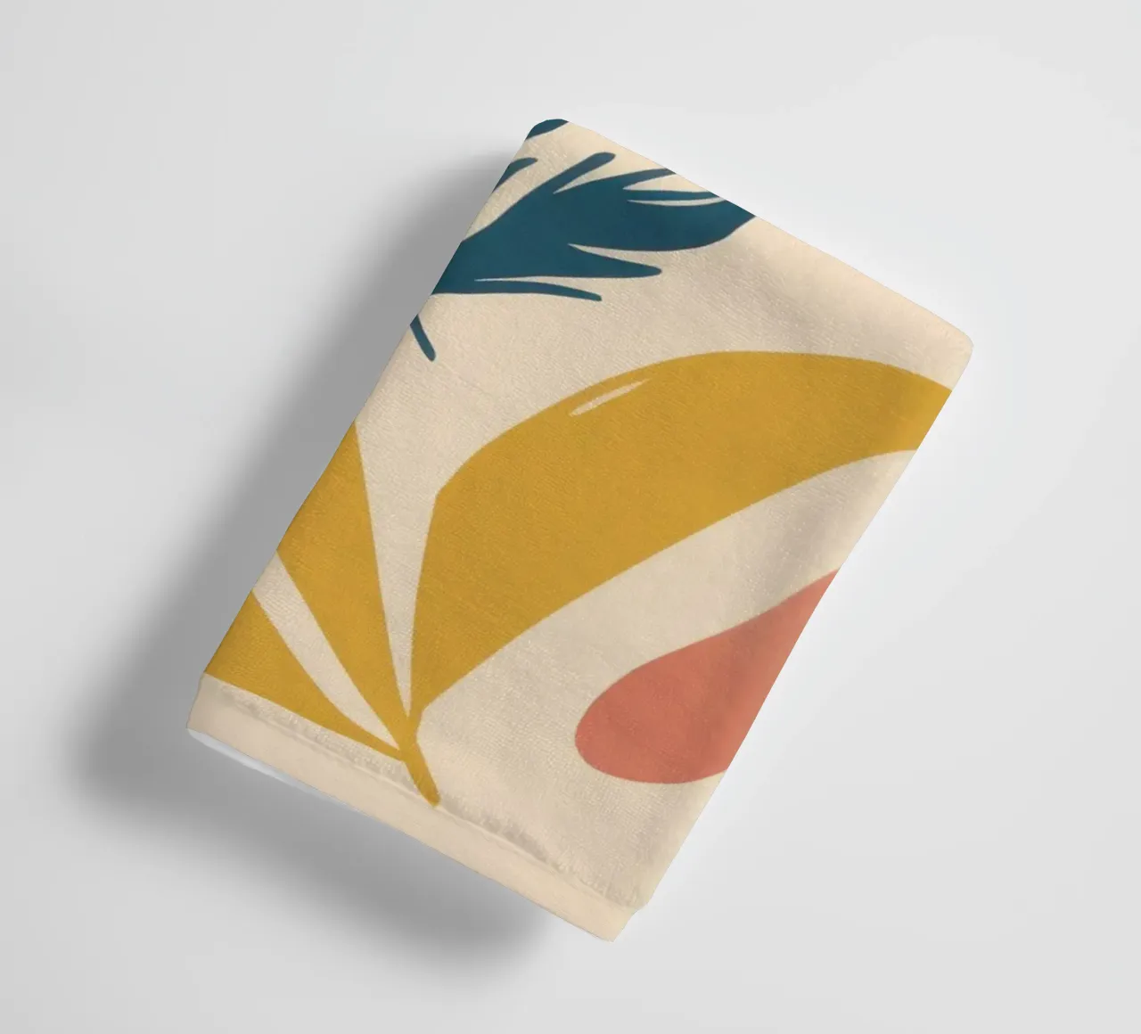 Organic Abstraction towel by Flock Reverie