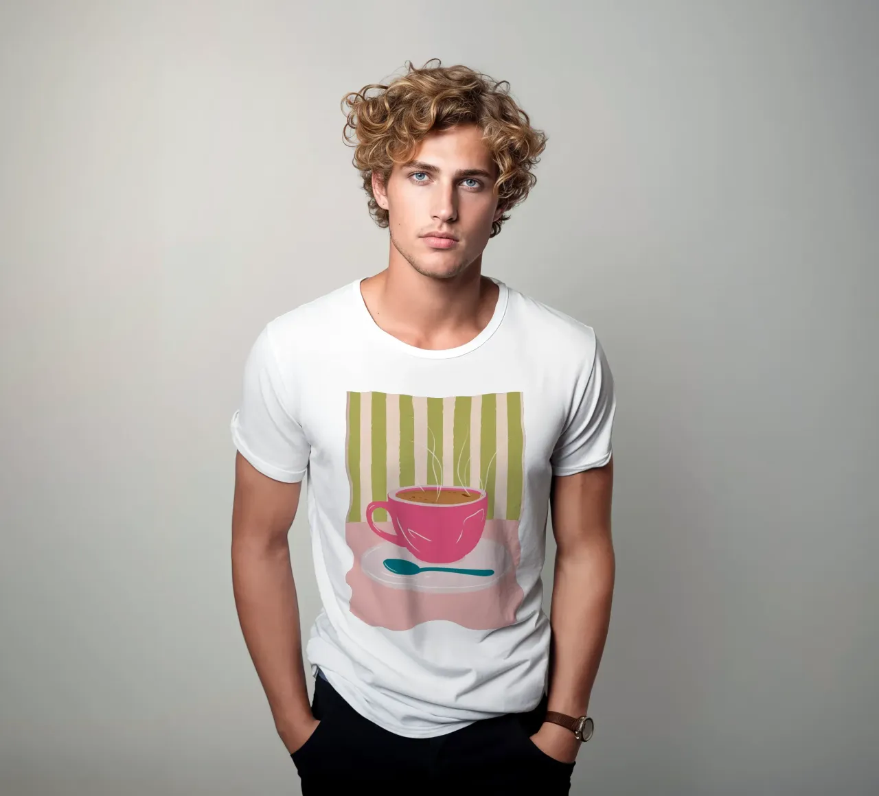 Infuso mattutino Roseate t-shirt da Prism Ritual