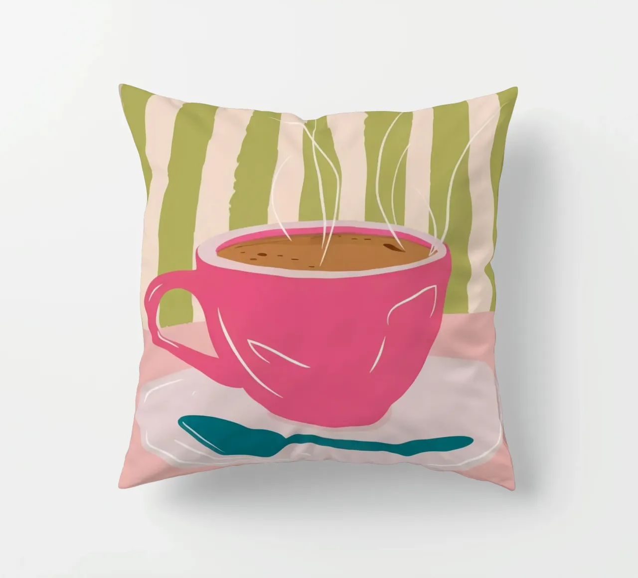 Infuso mattutino Roseate cuscino da Prism Ritual