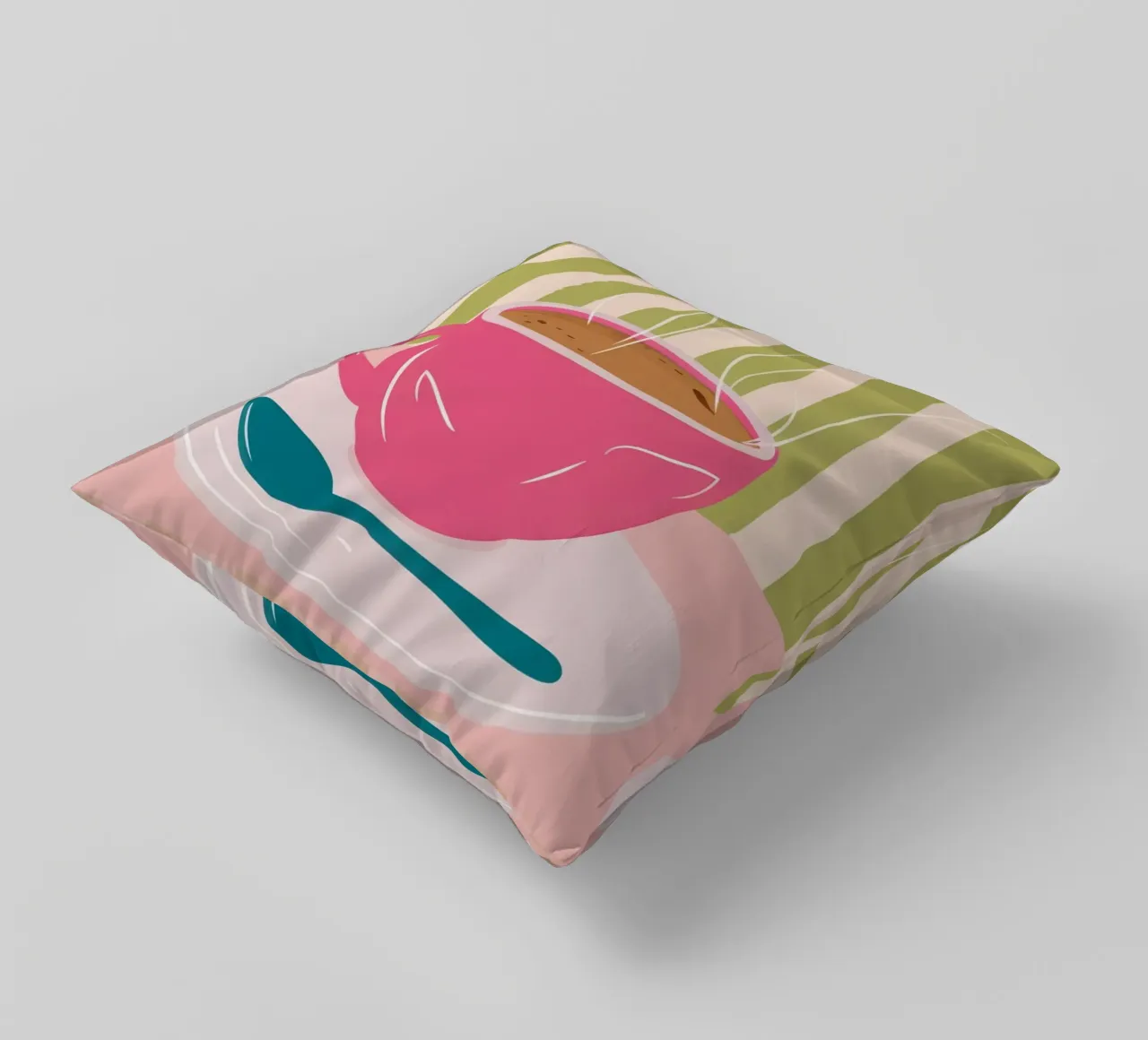 Infuso mattutino Roseate cuscino da Prism Ritual