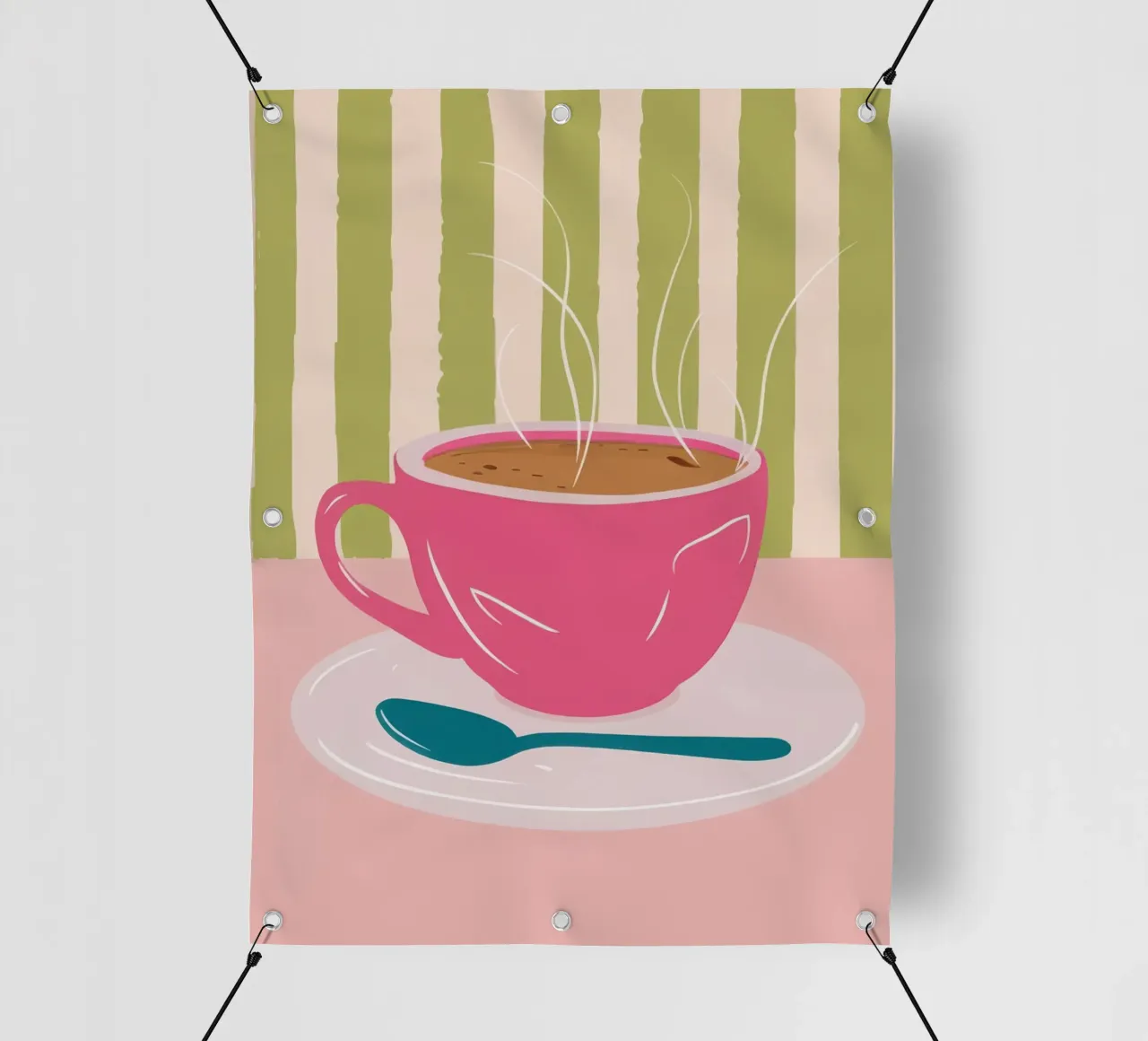 Infuso mattutino Roseate telo in pvc da Prism Ritual
