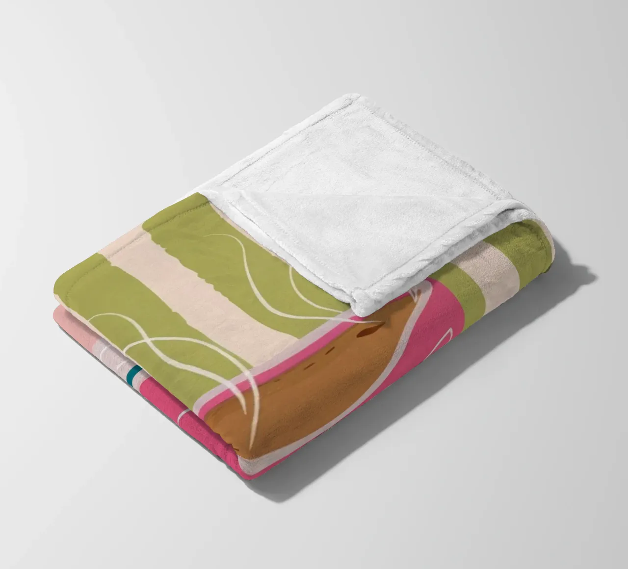 Infuso mattutino Roseate coperta in pile da Prism Ritual