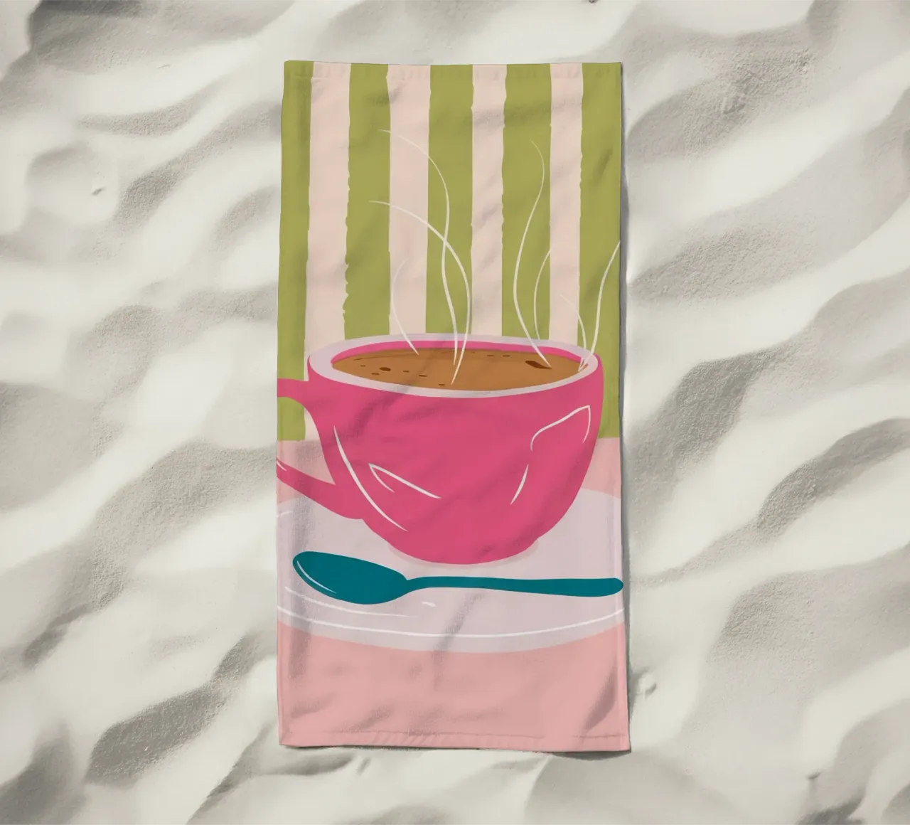 Infuso mattutino Roseate telo mare da Prism Ritual