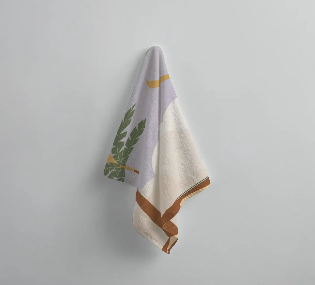 Twilight Palm Transit Handtuch von Prism Ritual