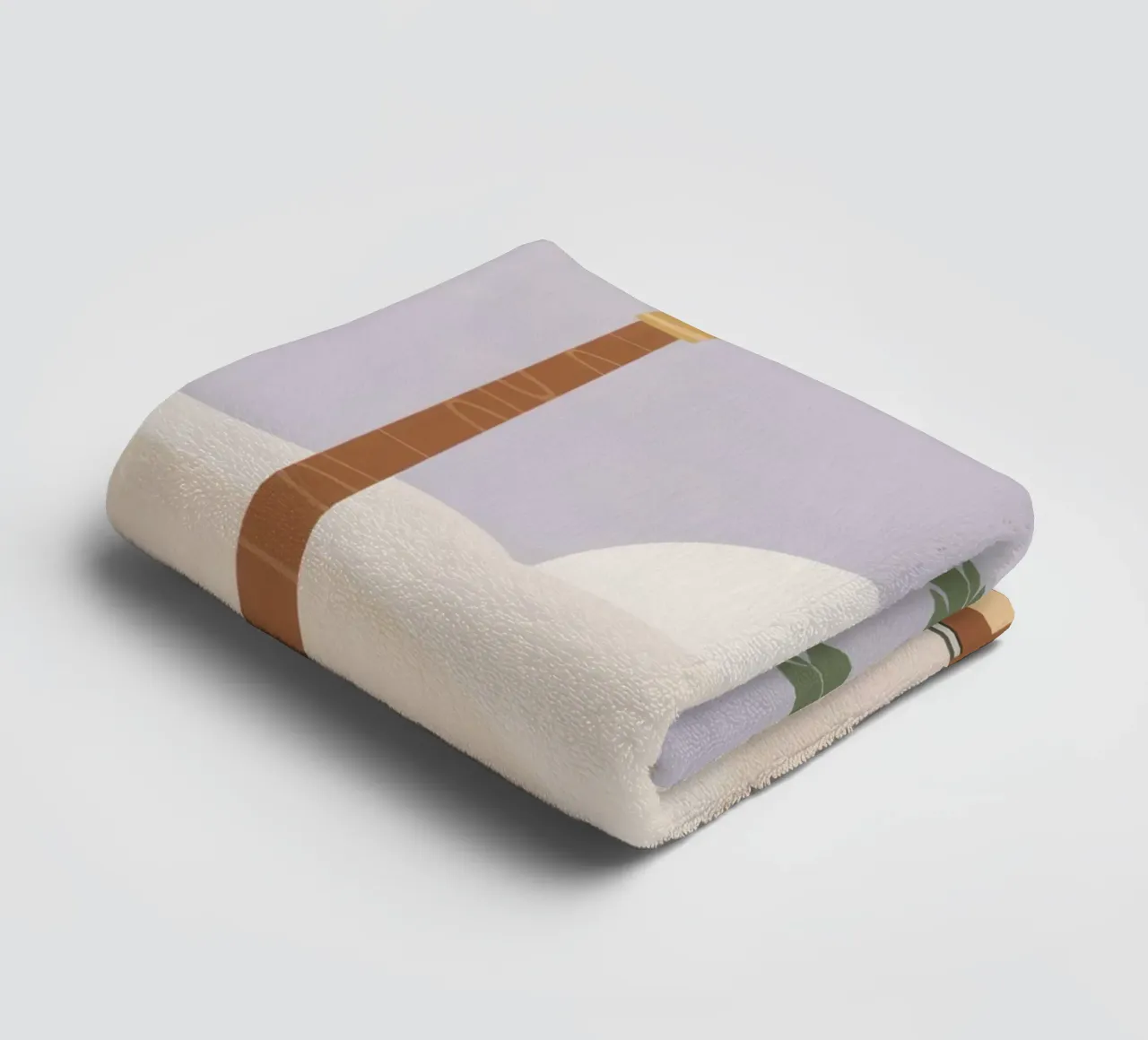 Twilight Palm Transit Handtuch von Prism Ritual