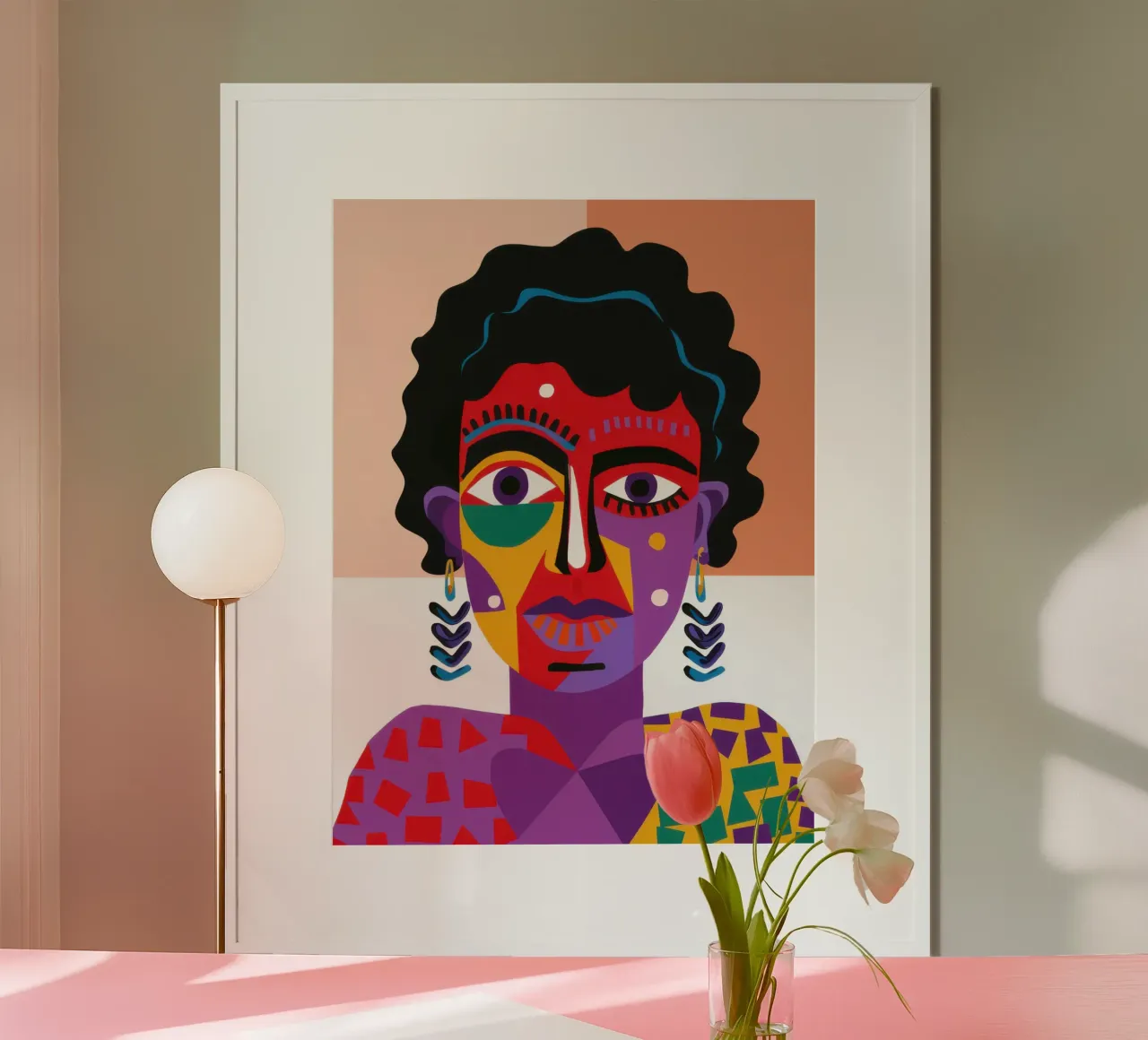 Ursprüngliche Farbe Visage Hahnemühle von Veil Maya