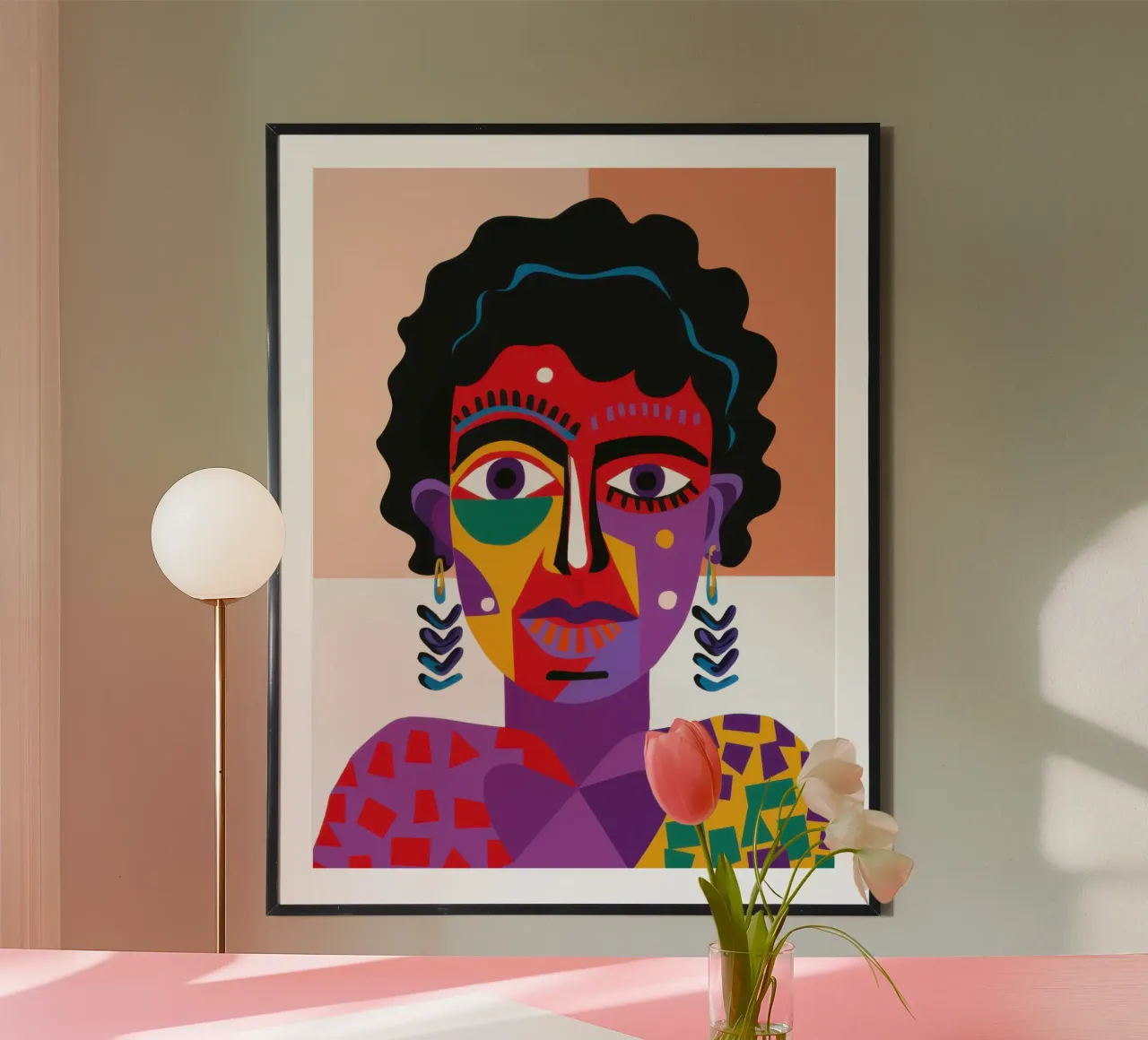 Ursprüngliche Farbe Visage Hahnemühle von Veil Maya