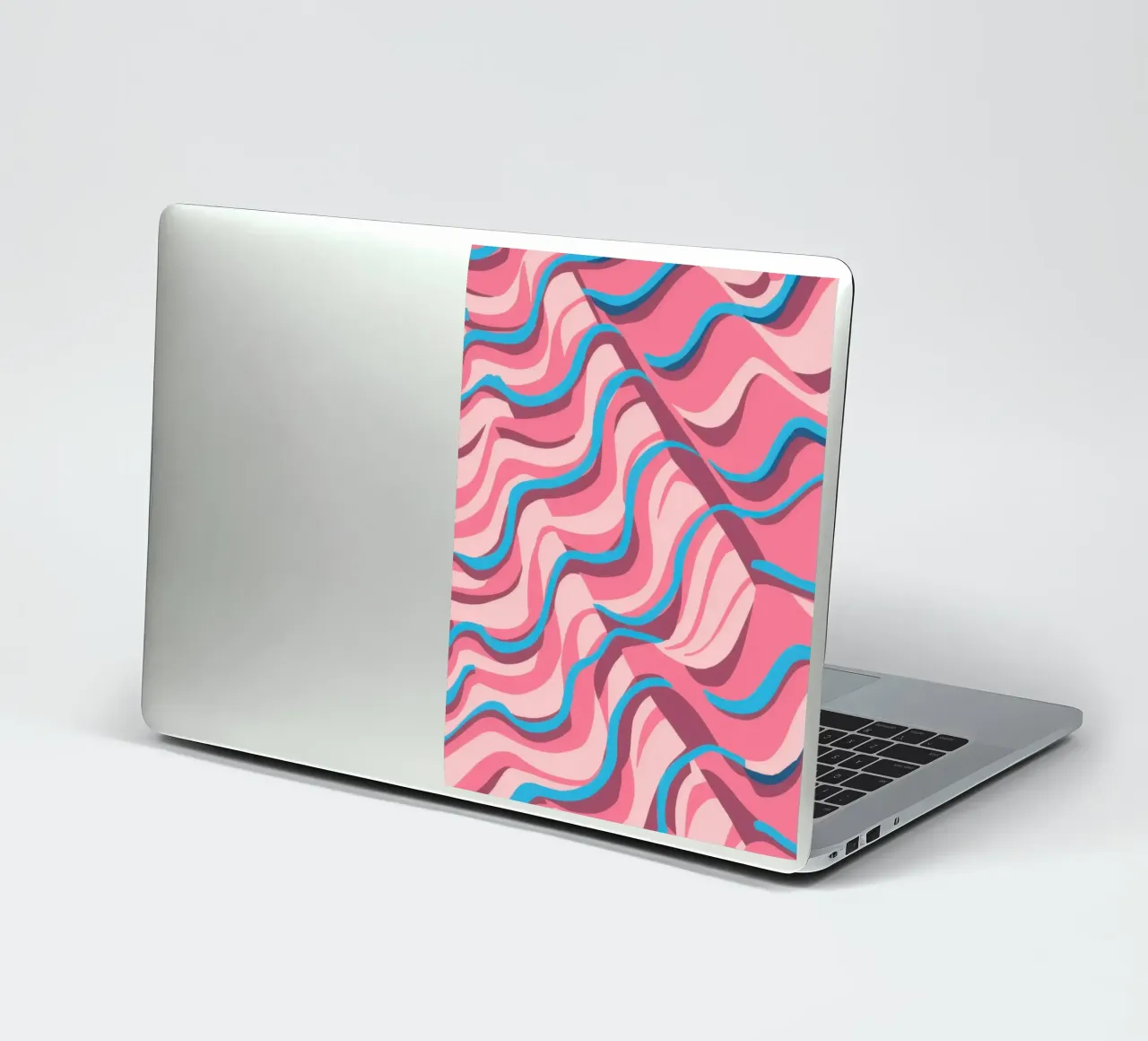 Psychedelic Azure Wave Sticker von Prism Ritual