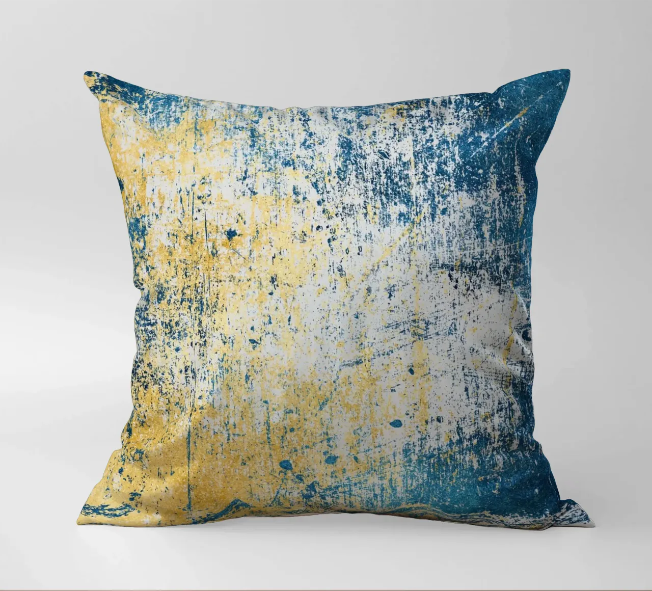 abstract green blue cuscino da vintageshop