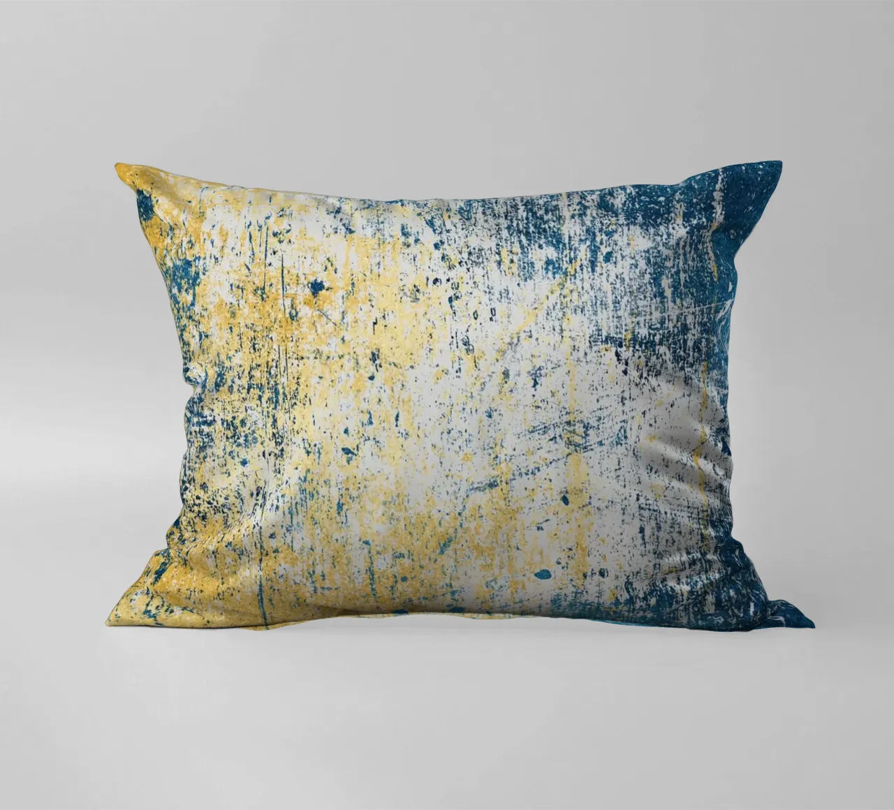 abstract green blue cuscino da vintageshop