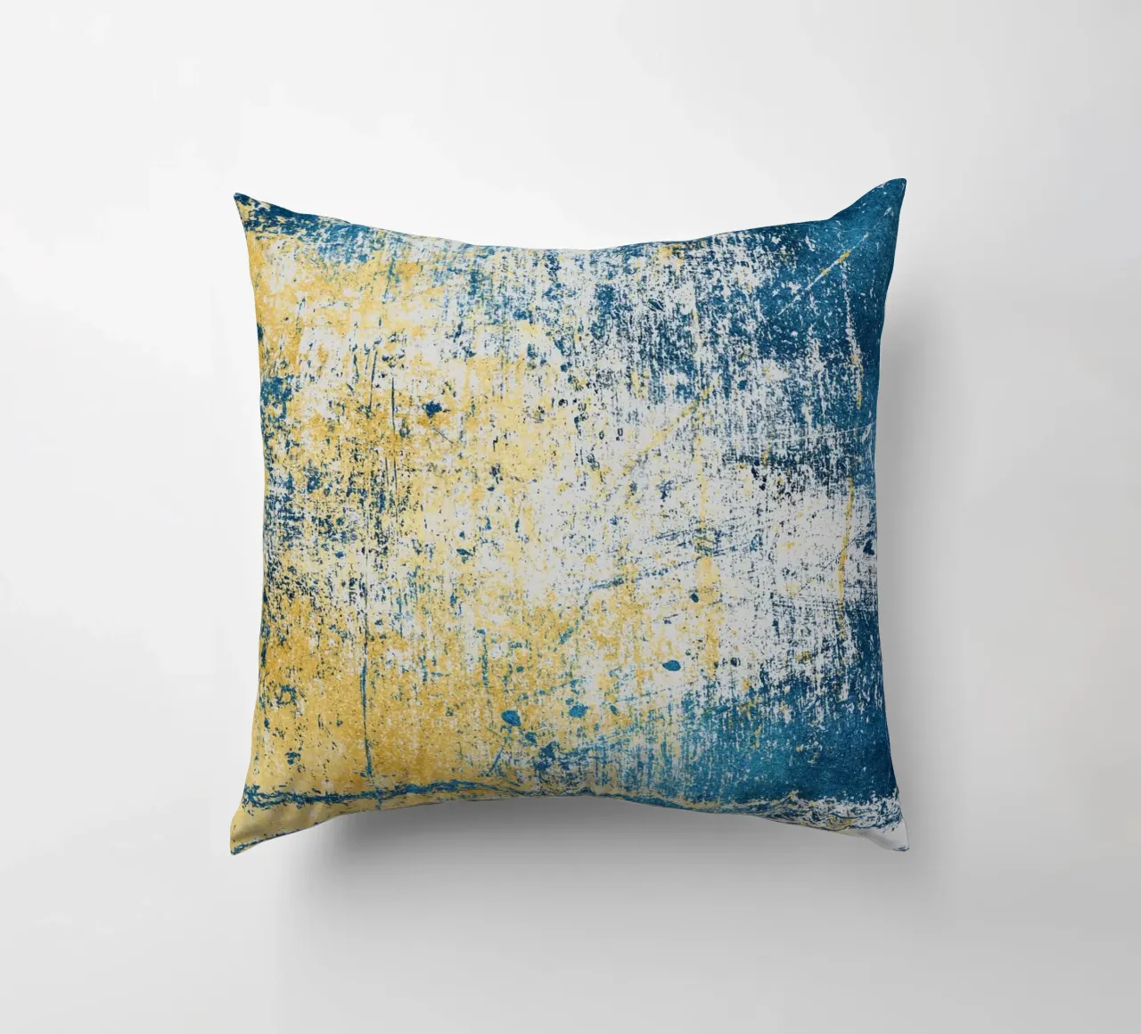 abstract green blue cuscino da vintageshop