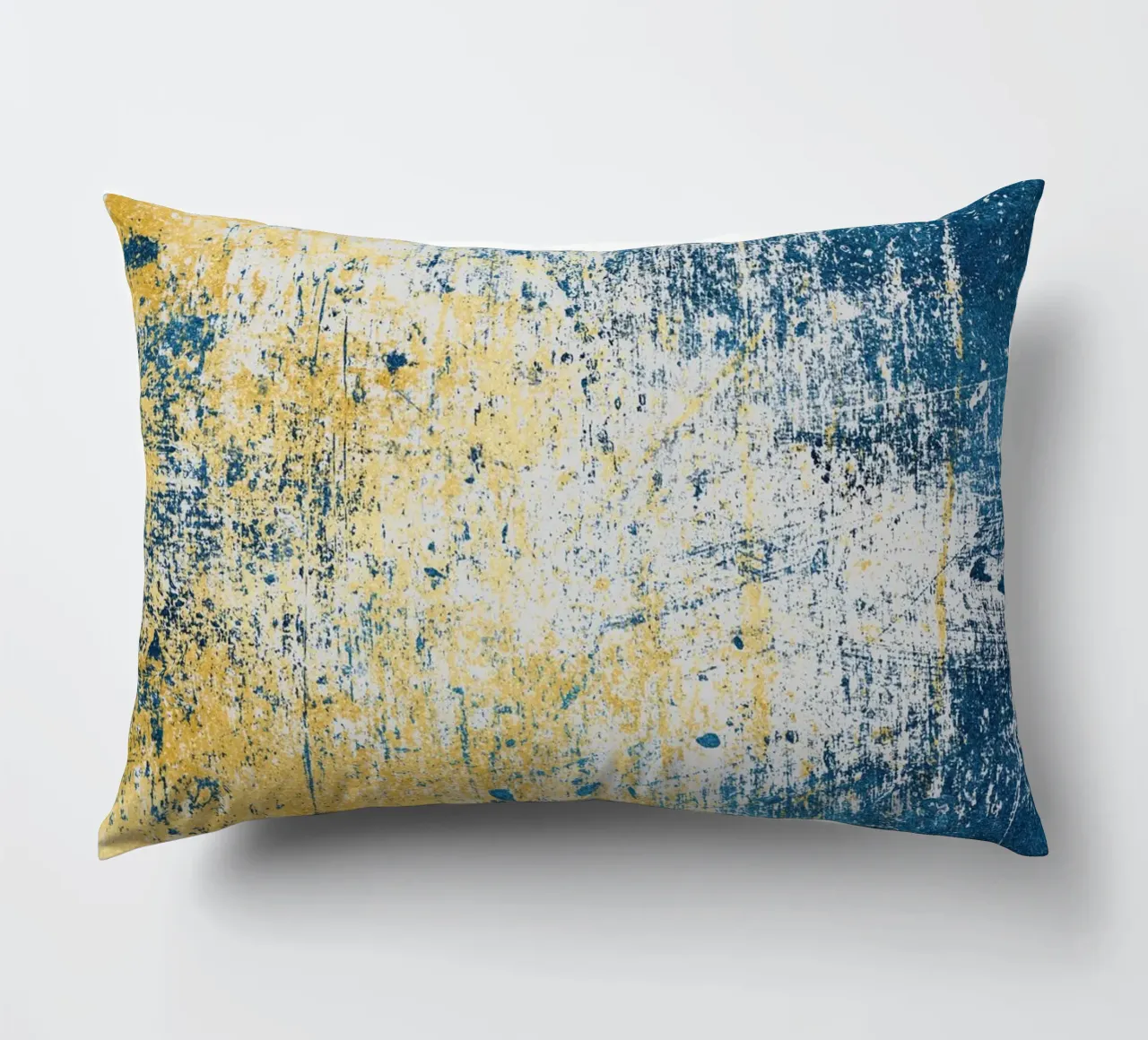abstract green blue cuscino da vintageshop