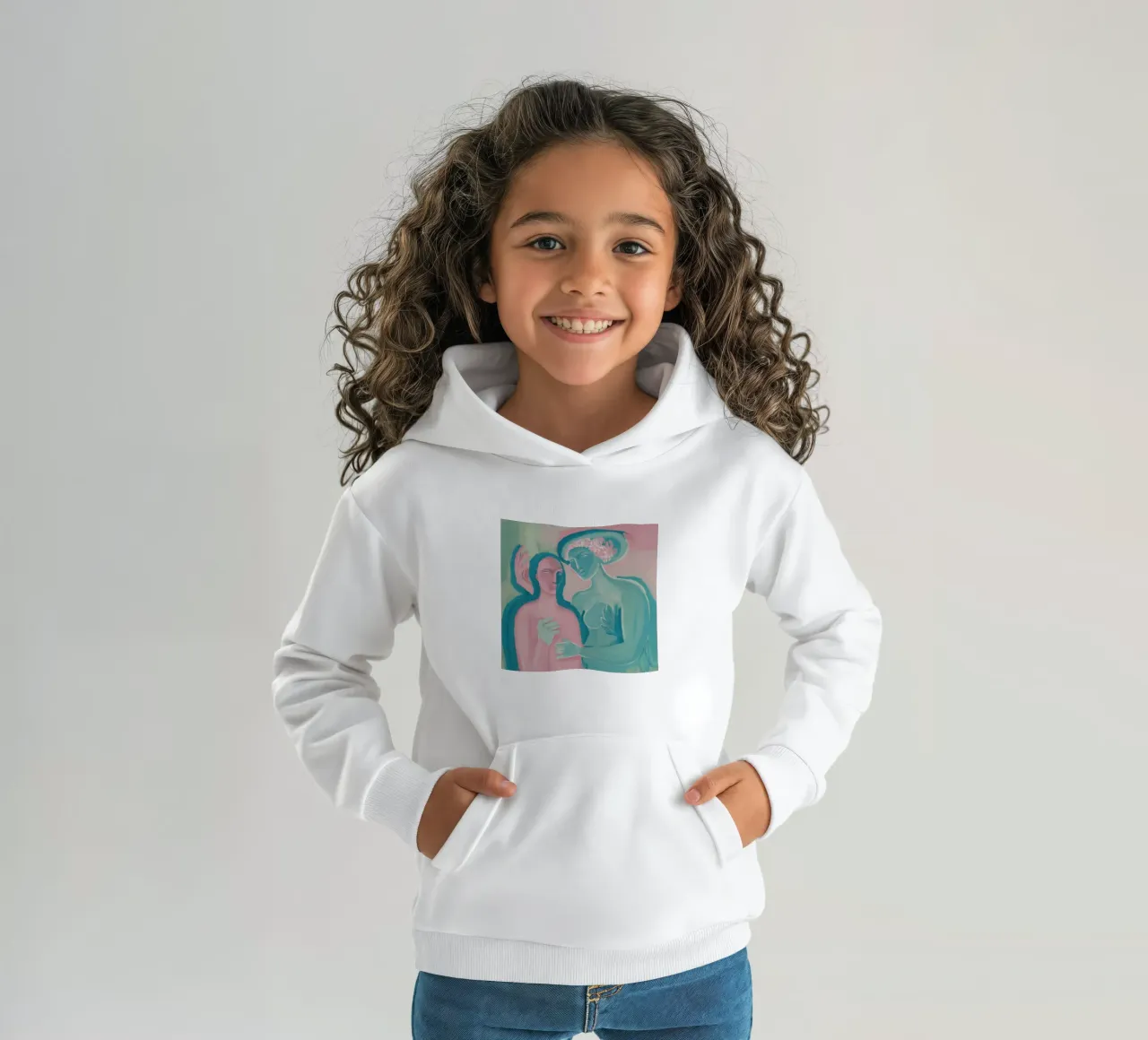 L'abbraccio felpa bambino con cappuccio da Flock Reverie