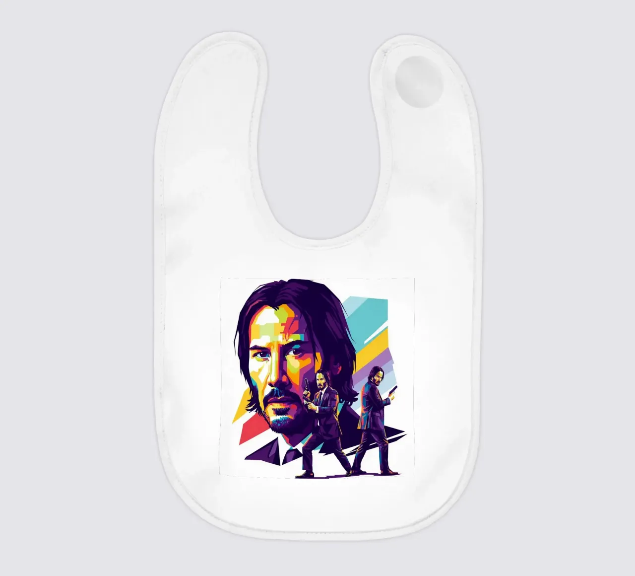 Keanu Reeves - John Wick art bavaglino da Hantamrata