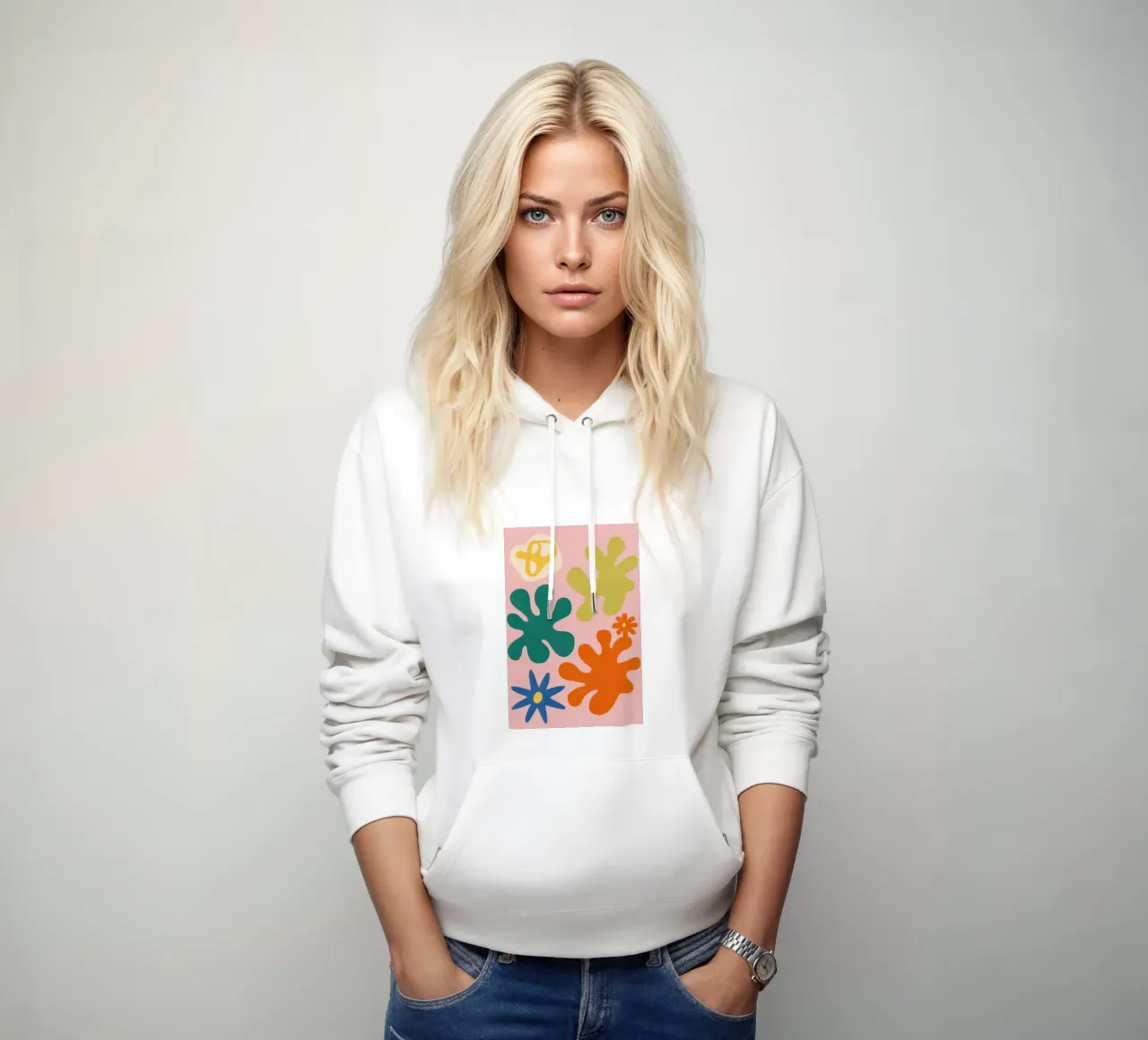 Maraoui Coral Medley felpa con cappuccio da Prism Ritual