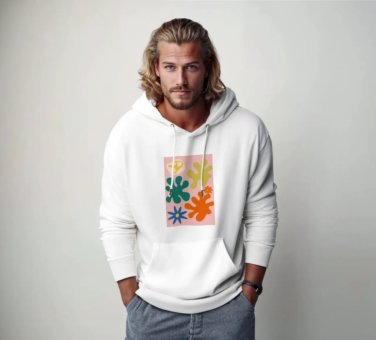 Maraoui Coral Medley felpa con cappuccio da Prism Ritual