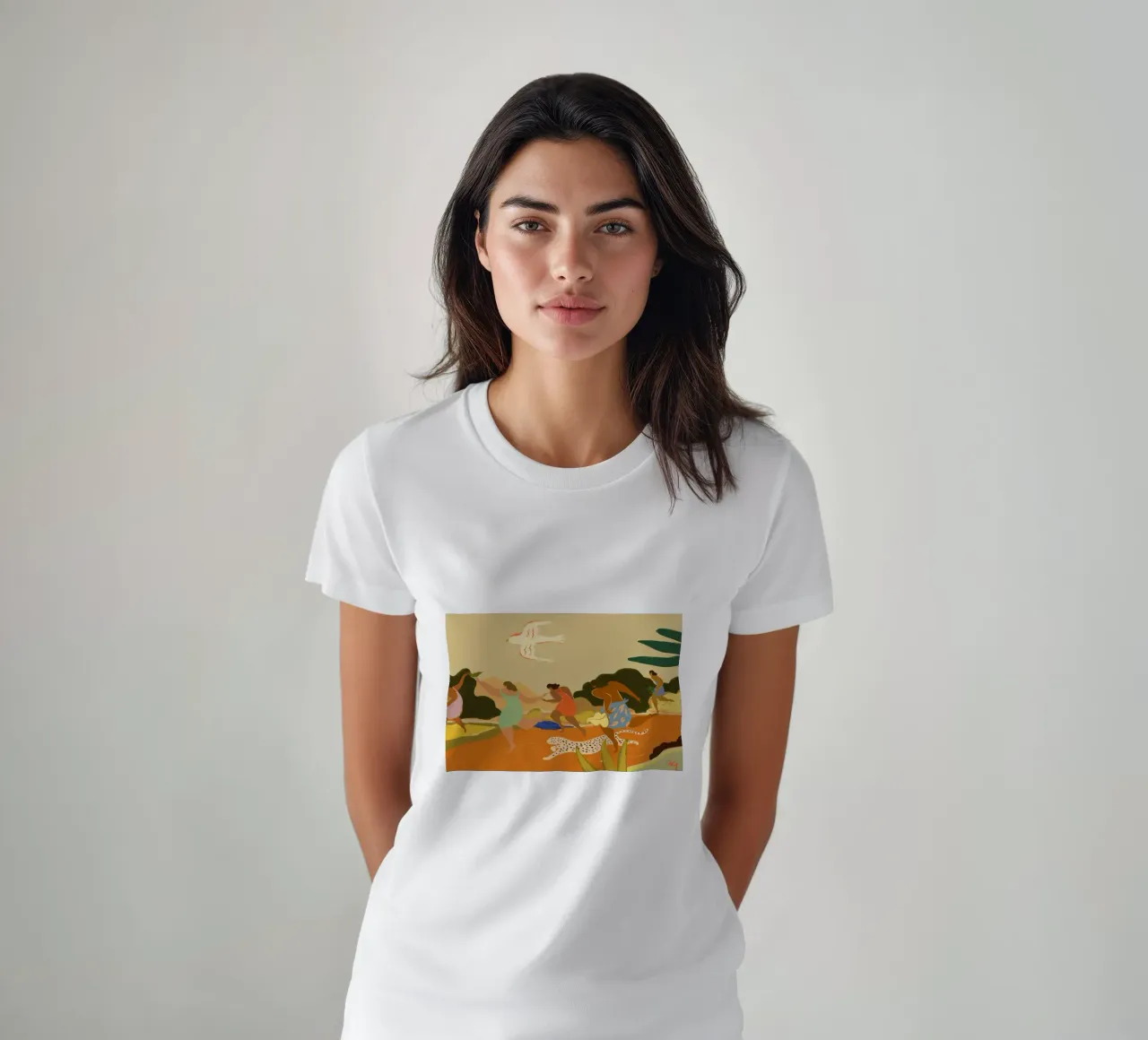 un groupe de femmes a couru t-shirt de gudikan shop
