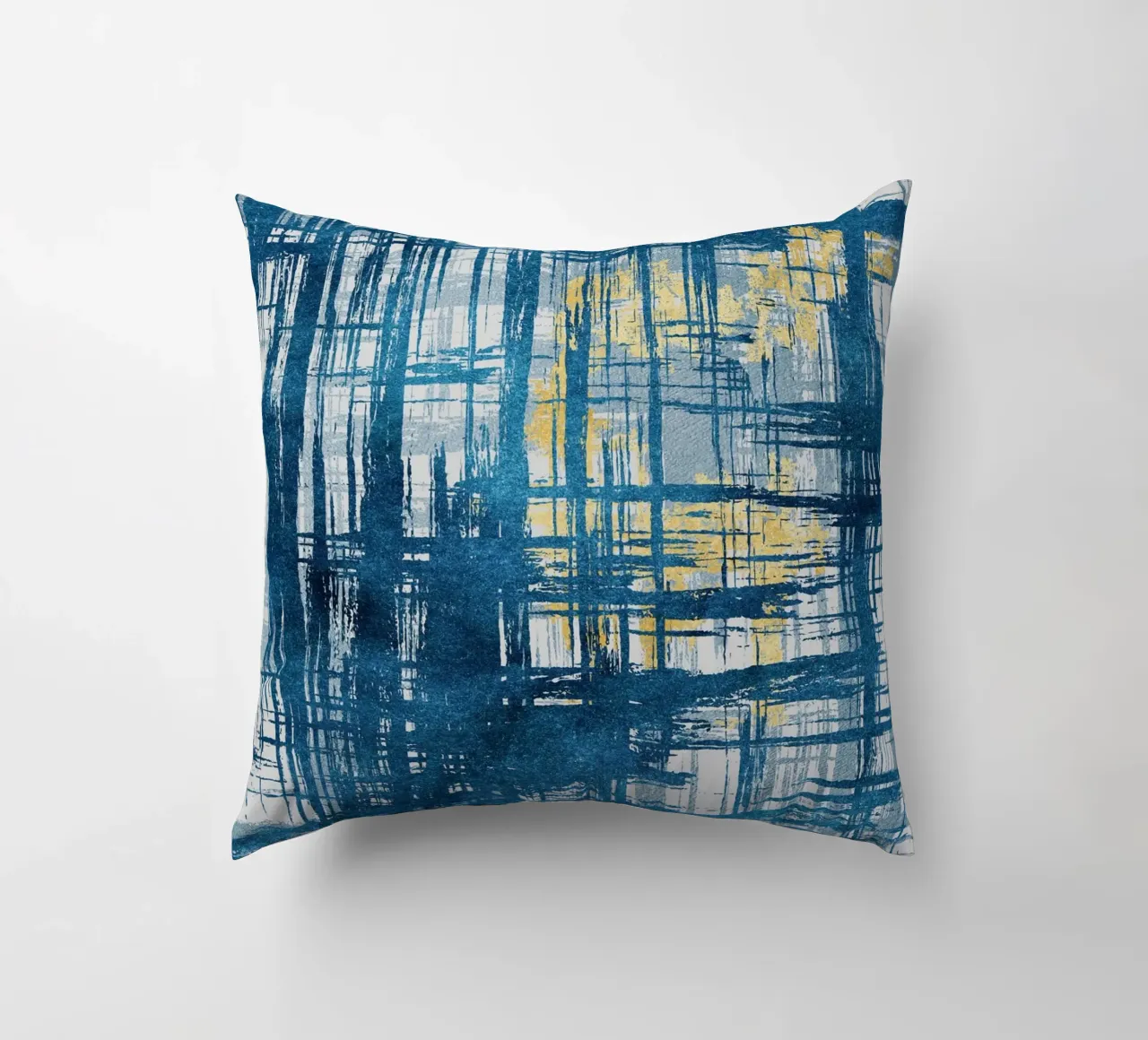 abstract geometric lines punk cuscino da vintageshop